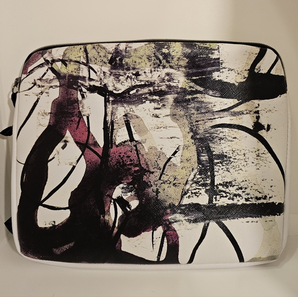 Neiman Marcus Handbags - Neiman Marcus Colorful Abstract Tablet Pouch